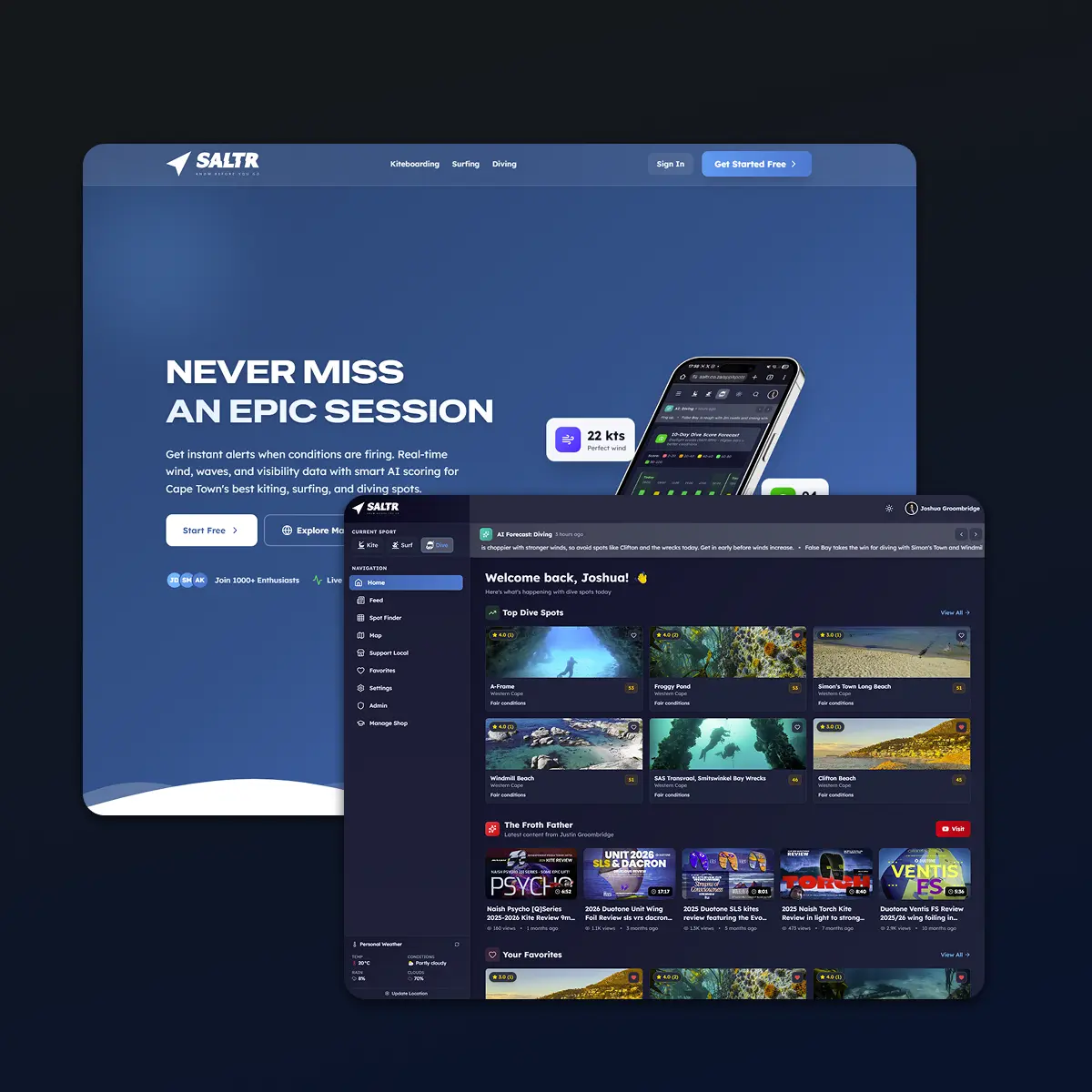 SALTR App Design