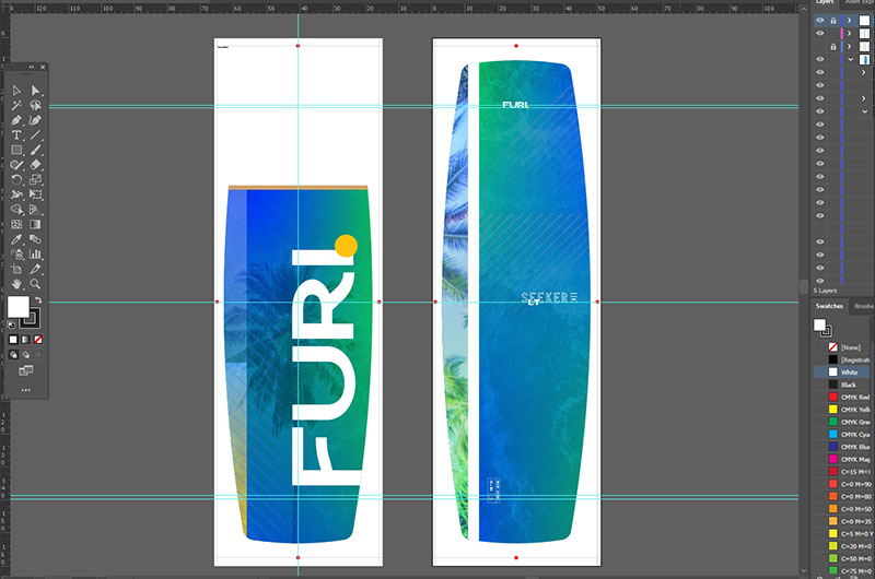 Furi Seeker LT Kiteboard Design