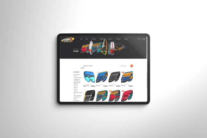Suntrax Store Page